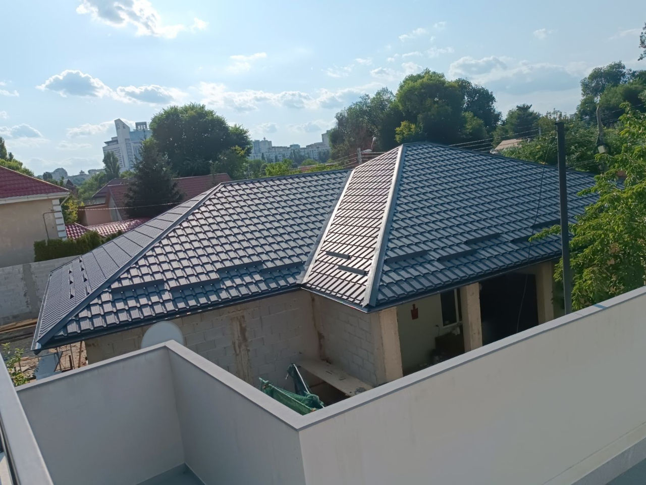 Montam acoperis din Tigla metalica foto 4