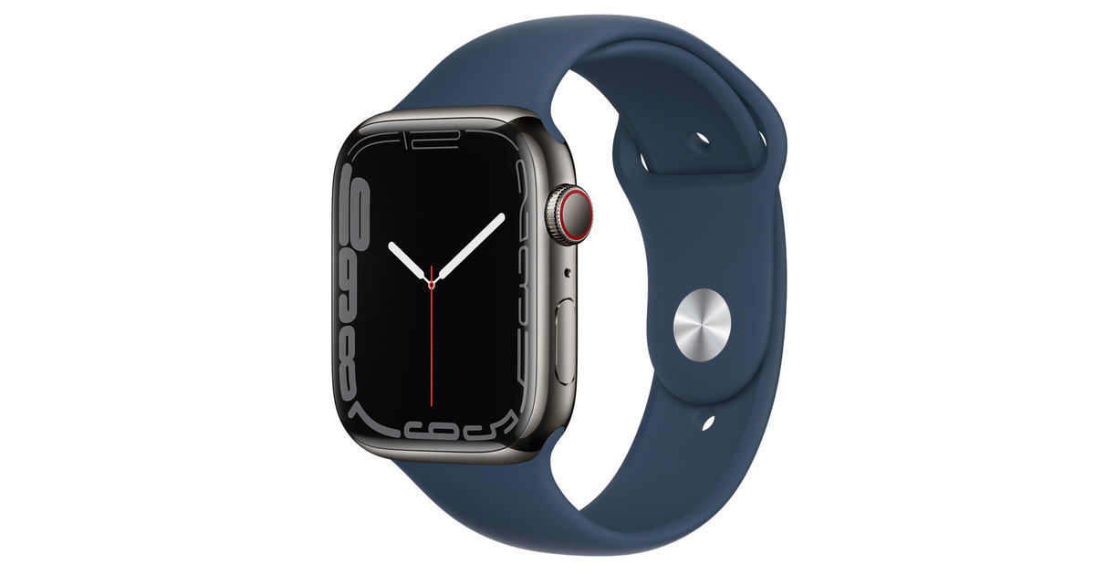 Apple Watch 7 45mm Stainless Steel Graphite