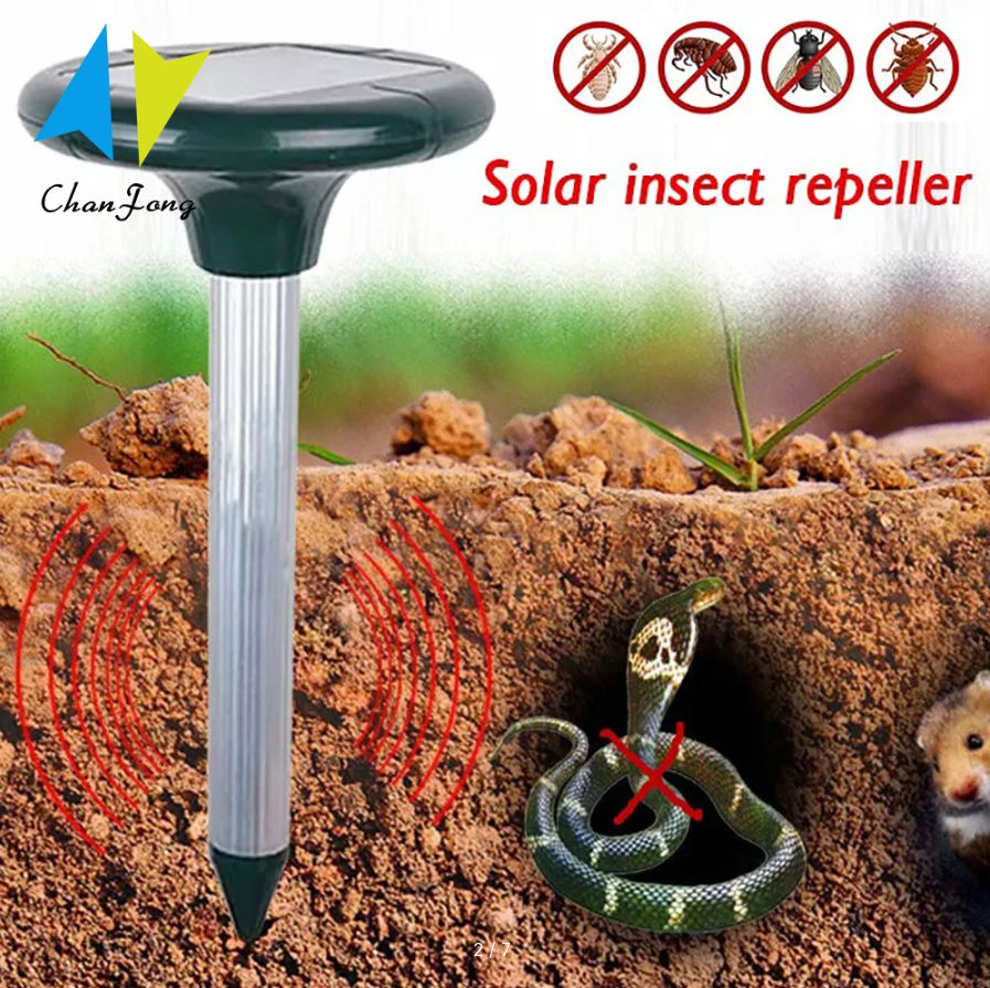 Repelant solar pentru alunițe Solar Mole Repeller (repelitor pentru rozătoare) Descriere Te-ai sătur foto 5