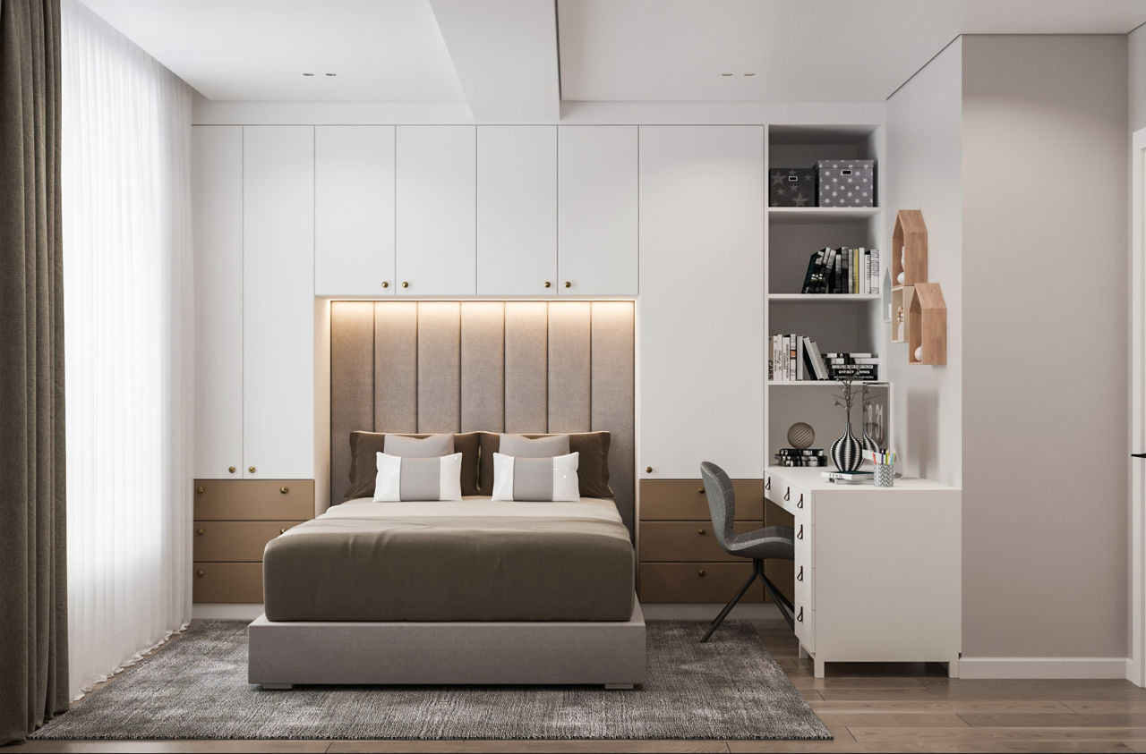 Design interior/ stil modern/ 86m2/ amenajeri/ construcții/ decor/ proiecte foto 10
