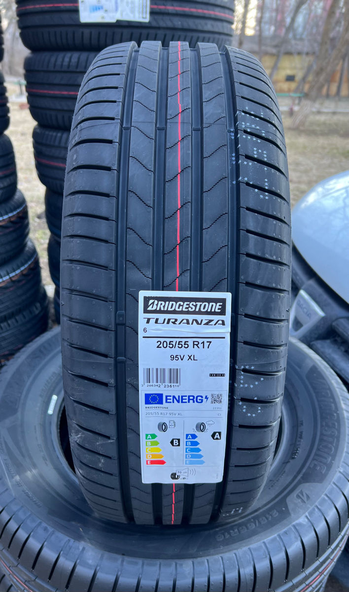 205/55 R17 Bridgestone Turanza 6/ Доставка, livrare toata Moldova 2025 foto 0