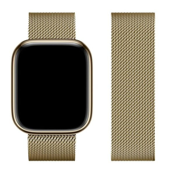 HOCO iWatch WA03 Seria simplă de frumusețe curea de oțel milaneză (42/44/45/49mm) foto 5