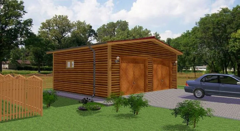 Металлический гараж из ЛСТК от 2 400 евро фото 11