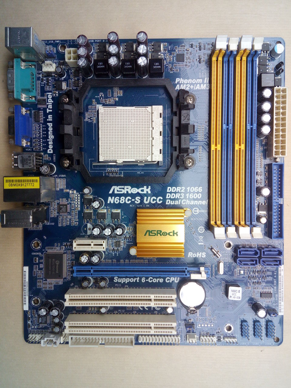 N68c s ucc asrock не работает ddr3