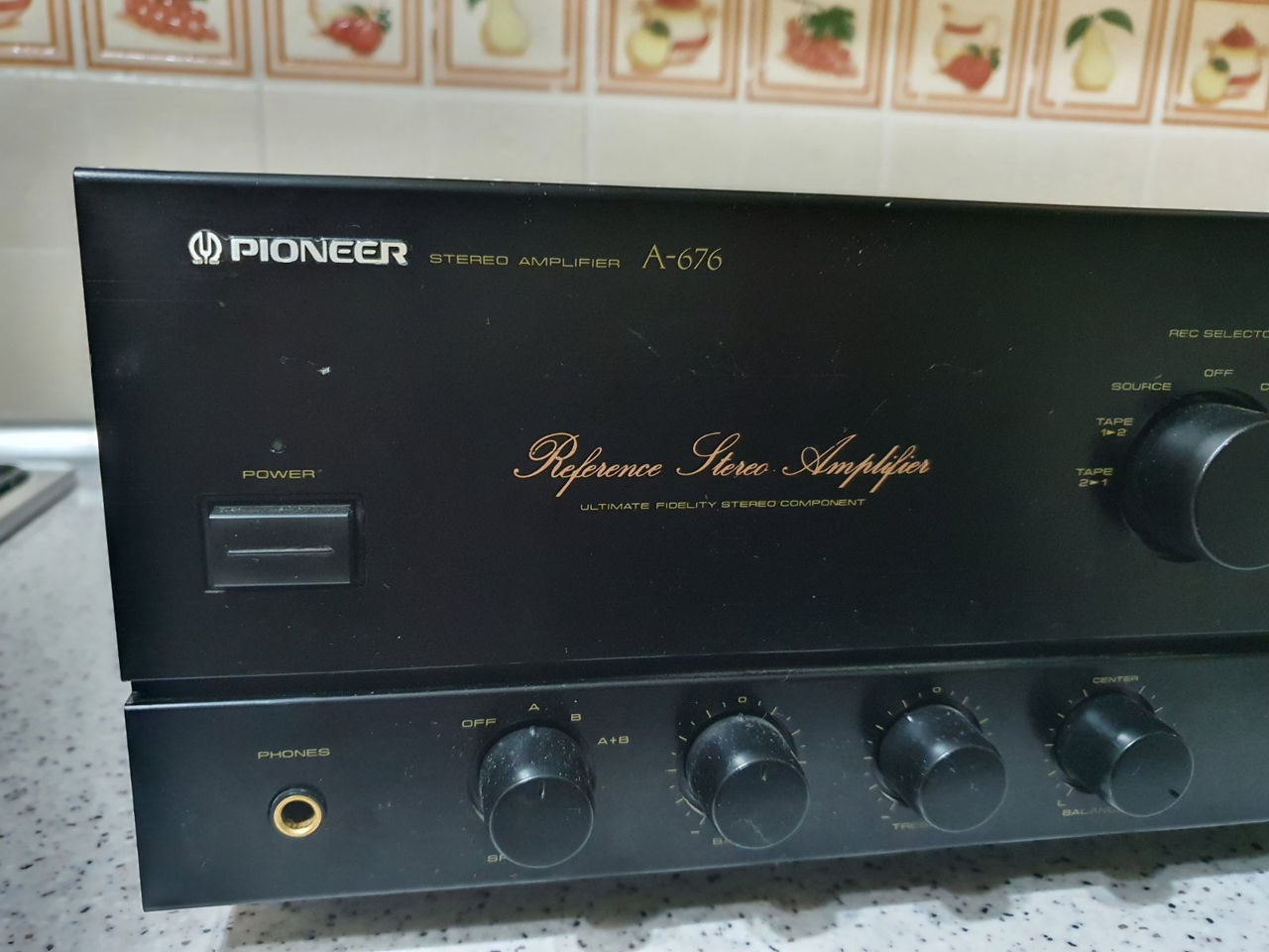 Pioneer A-676 Мощный усилитель. foto 1