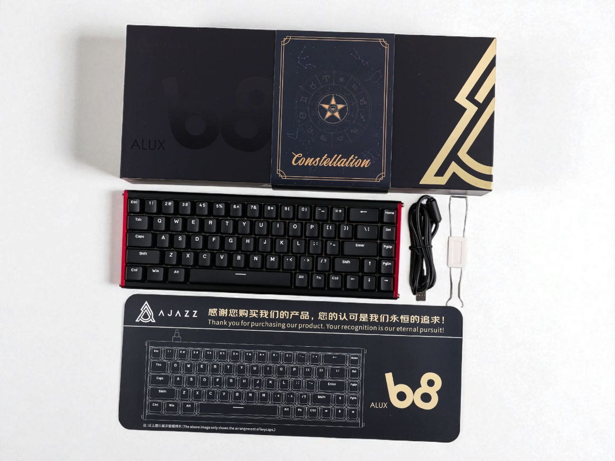 [NOU] Ajazz Alux68 Plus/Max (RGB, eSports, Magnetic Switches, Aluminiu) foto 6