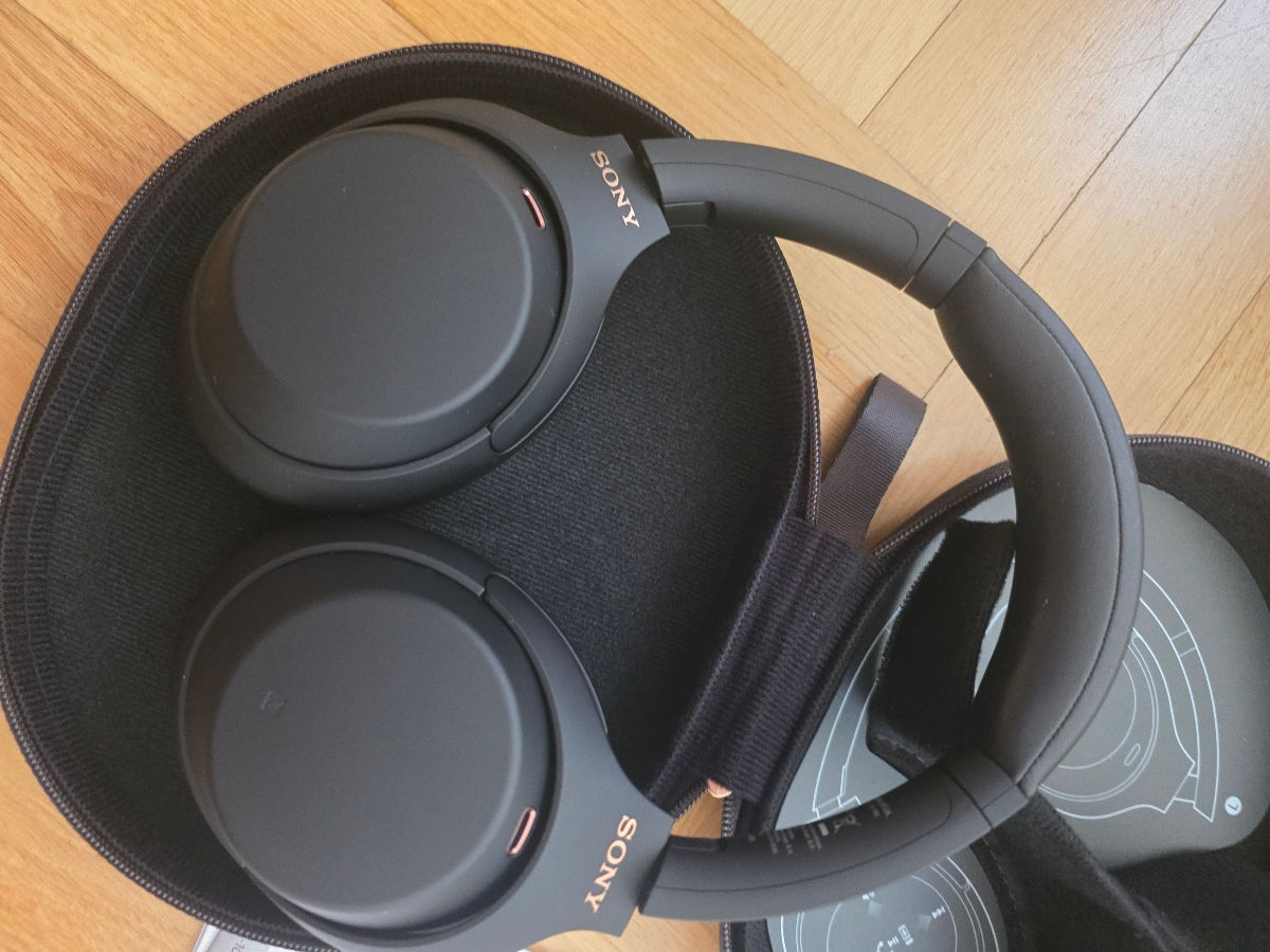 Накладные наушники sony wh-1000xm4  foto 2