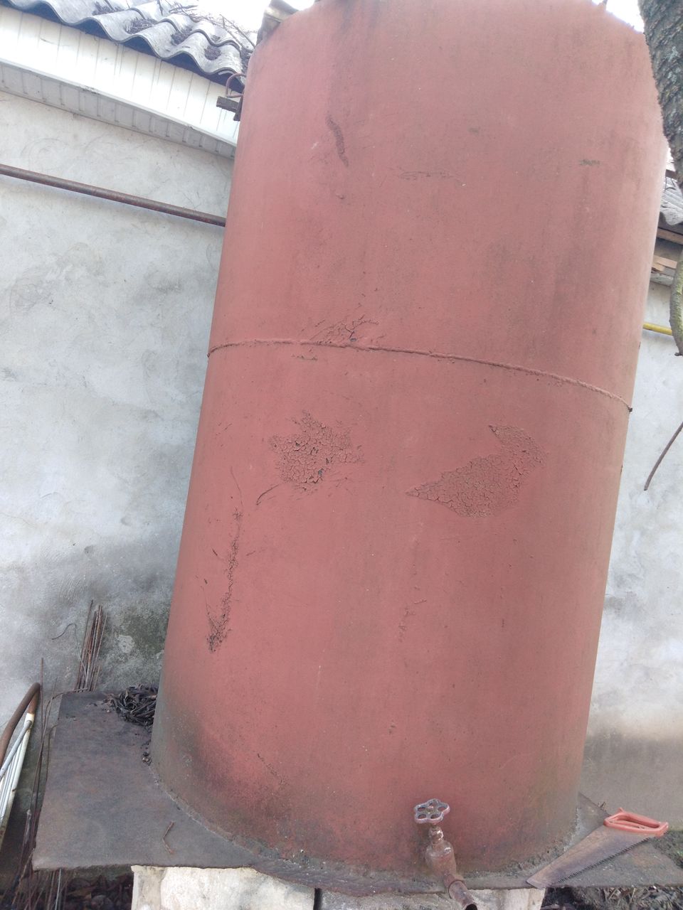 se vende tisterna  de metal cu robinet desupt pentru udat sau pentru alte lucrur фото 1