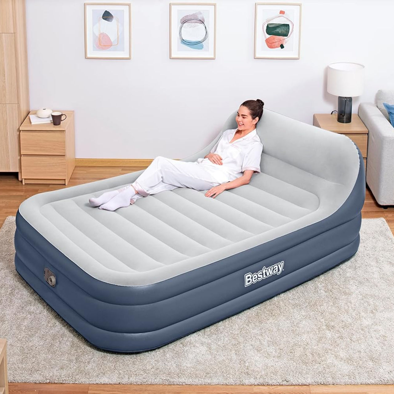 Saltele Și Paturi Din Velur La Cele Mai Mici Prețuri! Intex Și Bestway foto 18