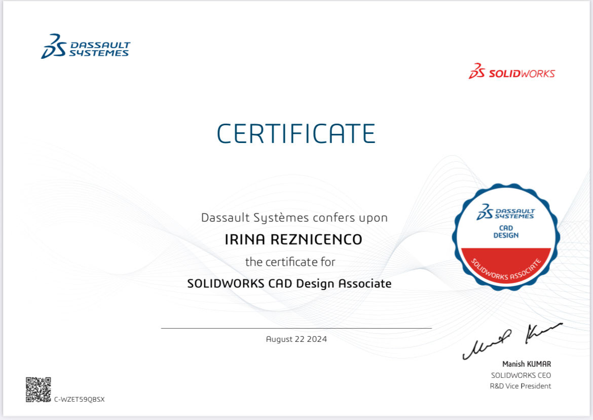 Базовый онлайн курс 3D моделирование в SolidWorks фото 1