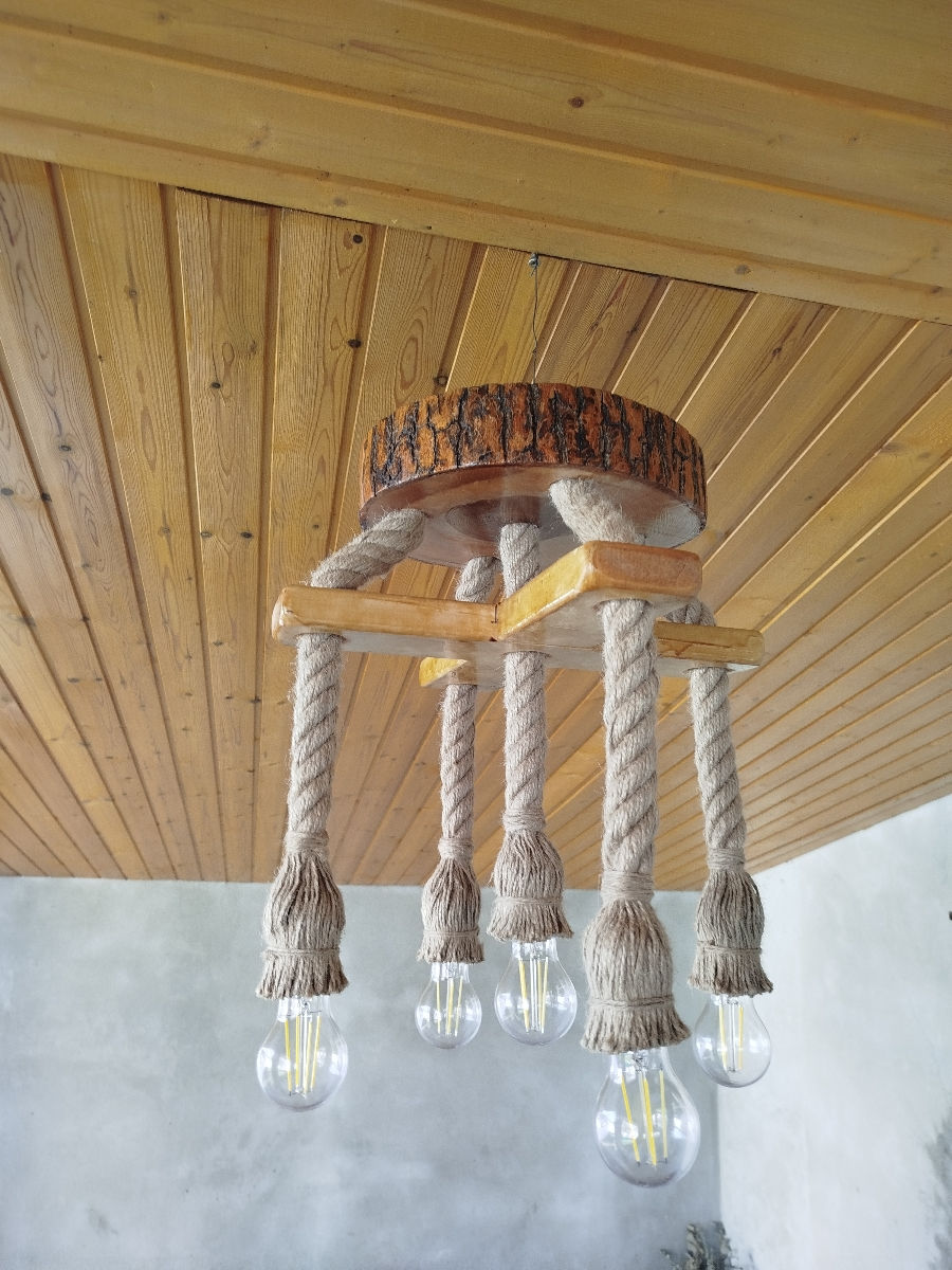 Lustre rustice foto 1