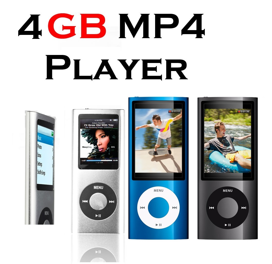 MP-4 Player iPod style 4GB -279 Lei ! Новый(Mp4,Mp3,FM-Radio,диктофон,игры)