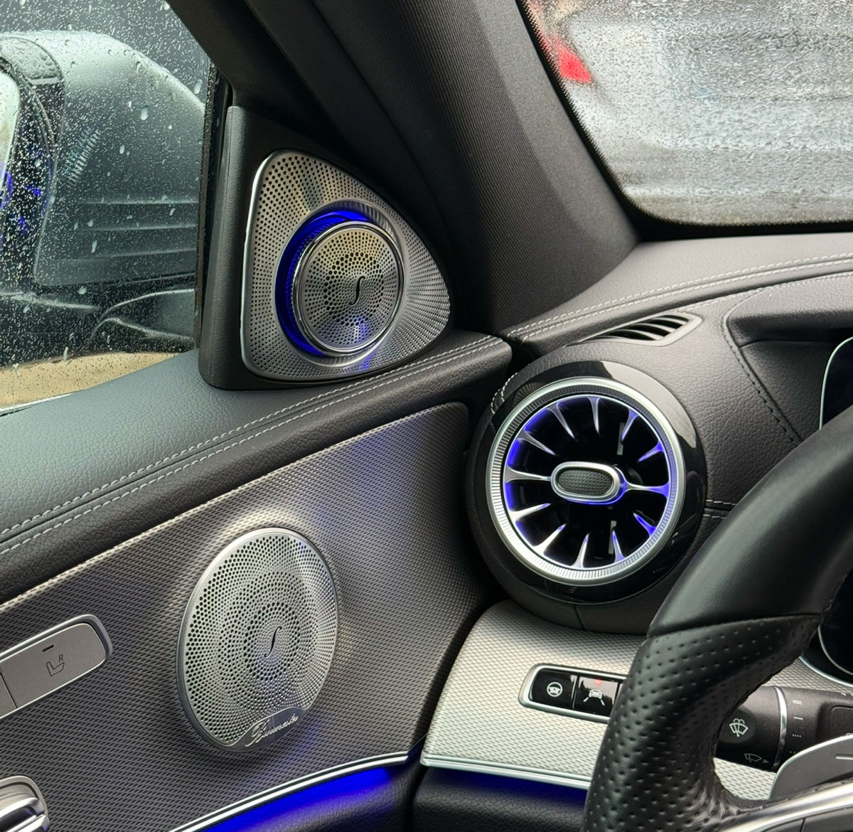 Дефлекторы W213 - Turbiene Led 64 color - Mercedes foto 6