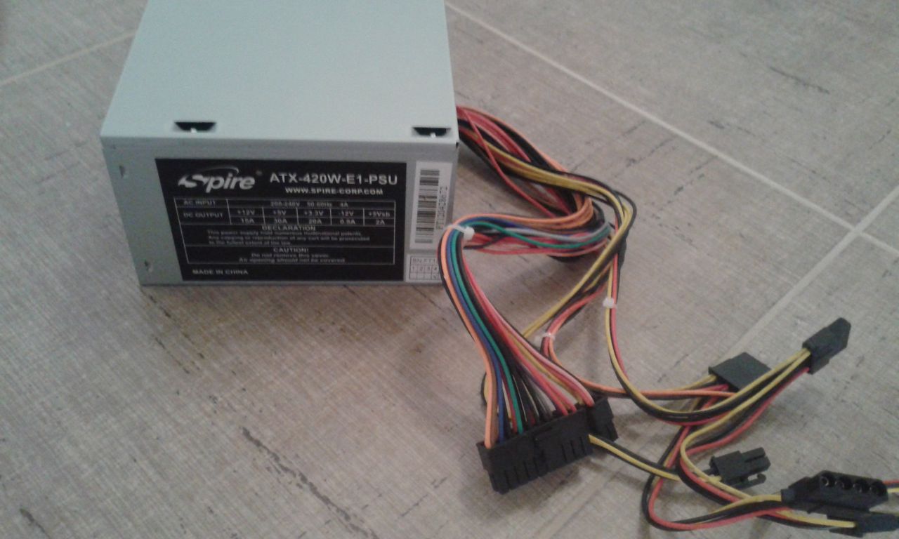 Блок питания spire atx 420w e1 psu схема