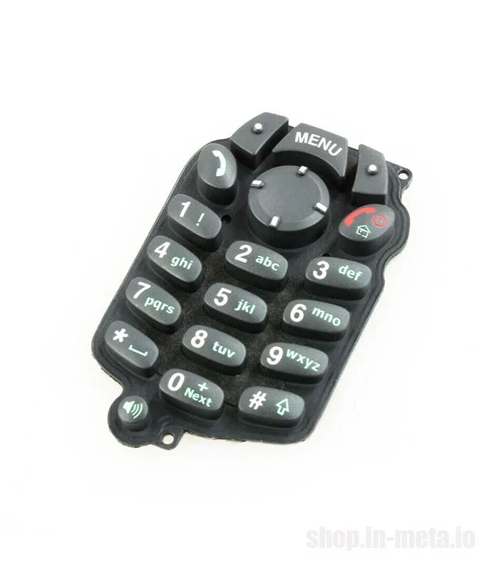 Rubber keyboard for Motorola MTH800 0102709K86 with Latin characters set (Tastatură) foto 0