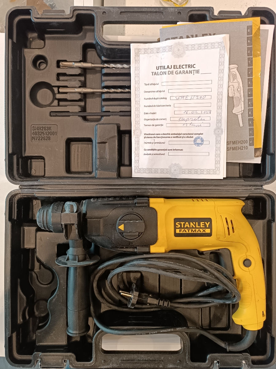 Ciocan rotopercutor Stanley SFME H200 foto 0