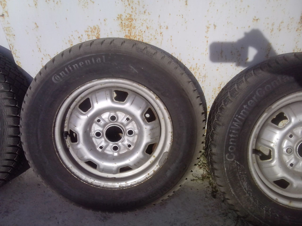 Диски R13 c резиной Continental 175/70