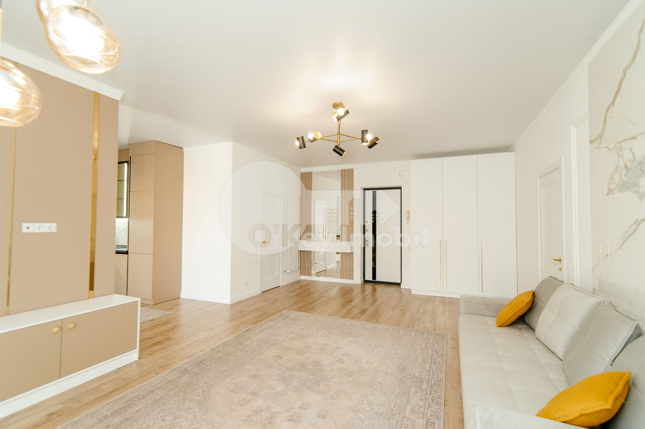 Apartament cu 2 camere, 73 m², Râșcani, Chișinău foto 2