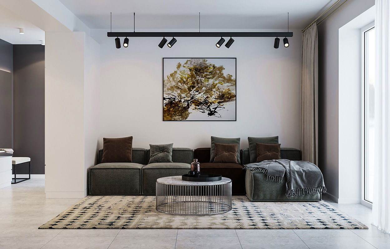 Design interior/ stil modern/ P+E/ 65m2/ proiecte/ amenajeri/ decor/ finisaje/ lucrări foto 2