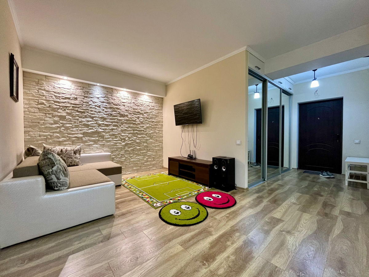 Apartament cu 1 cameră, 55 m², Râșcani, Chișinău foto 4