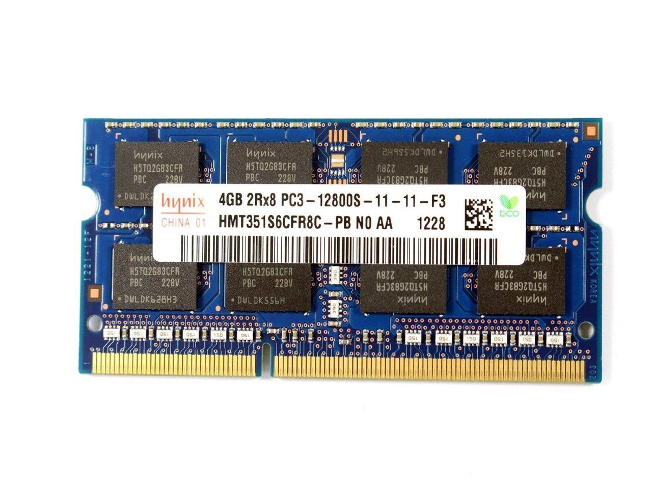 Hynix 4gb 2rx8 Pc3-12800s-11-11-f3 1600mhz фото 0