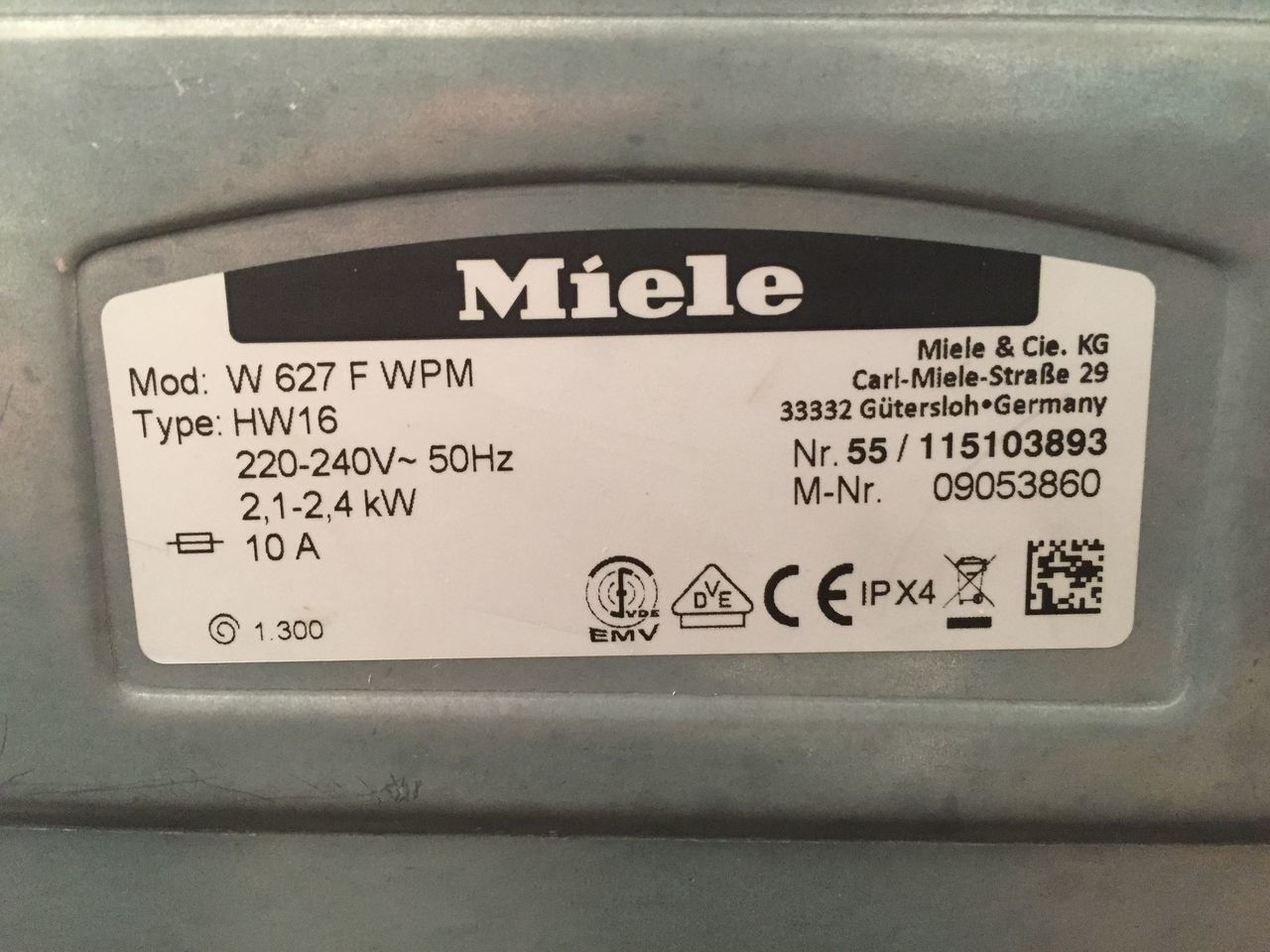 Вертикальная Miele фото 10
