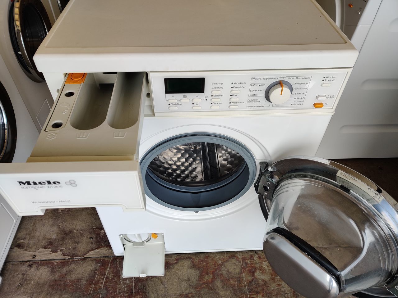 Стиральная машина Miele WT 2670 с сушкой 2в1, в идеальном состоянии