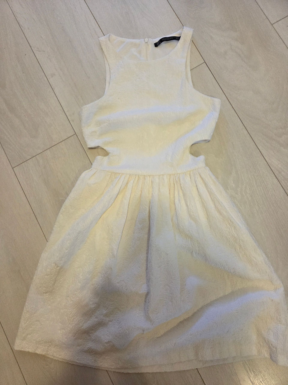 Rochie alba(crem) Zara foto 0