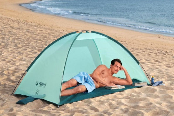 Cort 2 Persoane 200х120х95cm Beach Ground 2 foto 1