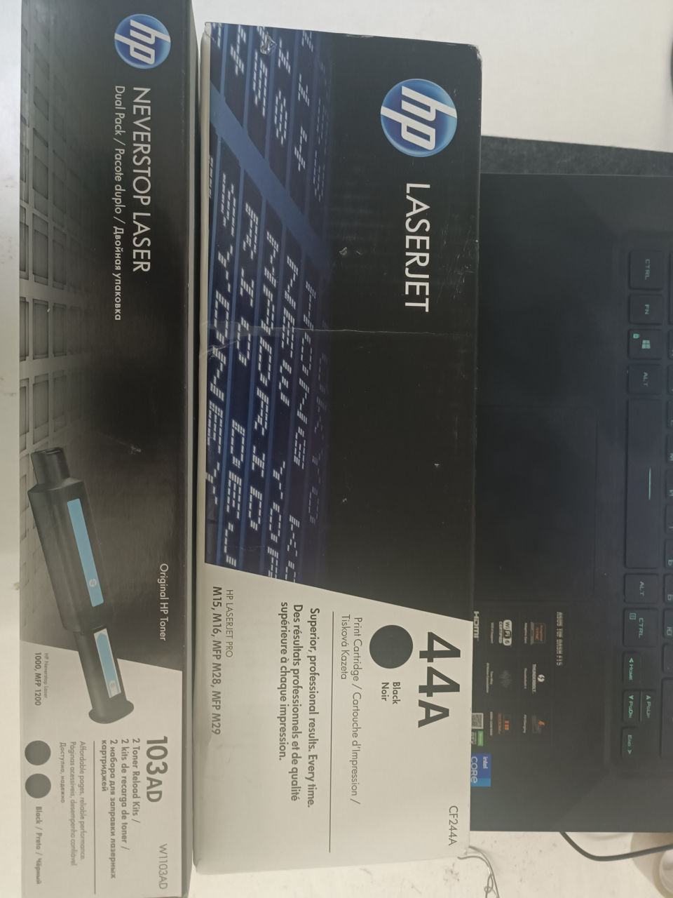HP 44A Black Original LaserJet Toner Cartridge (CF244A) (for HP ...