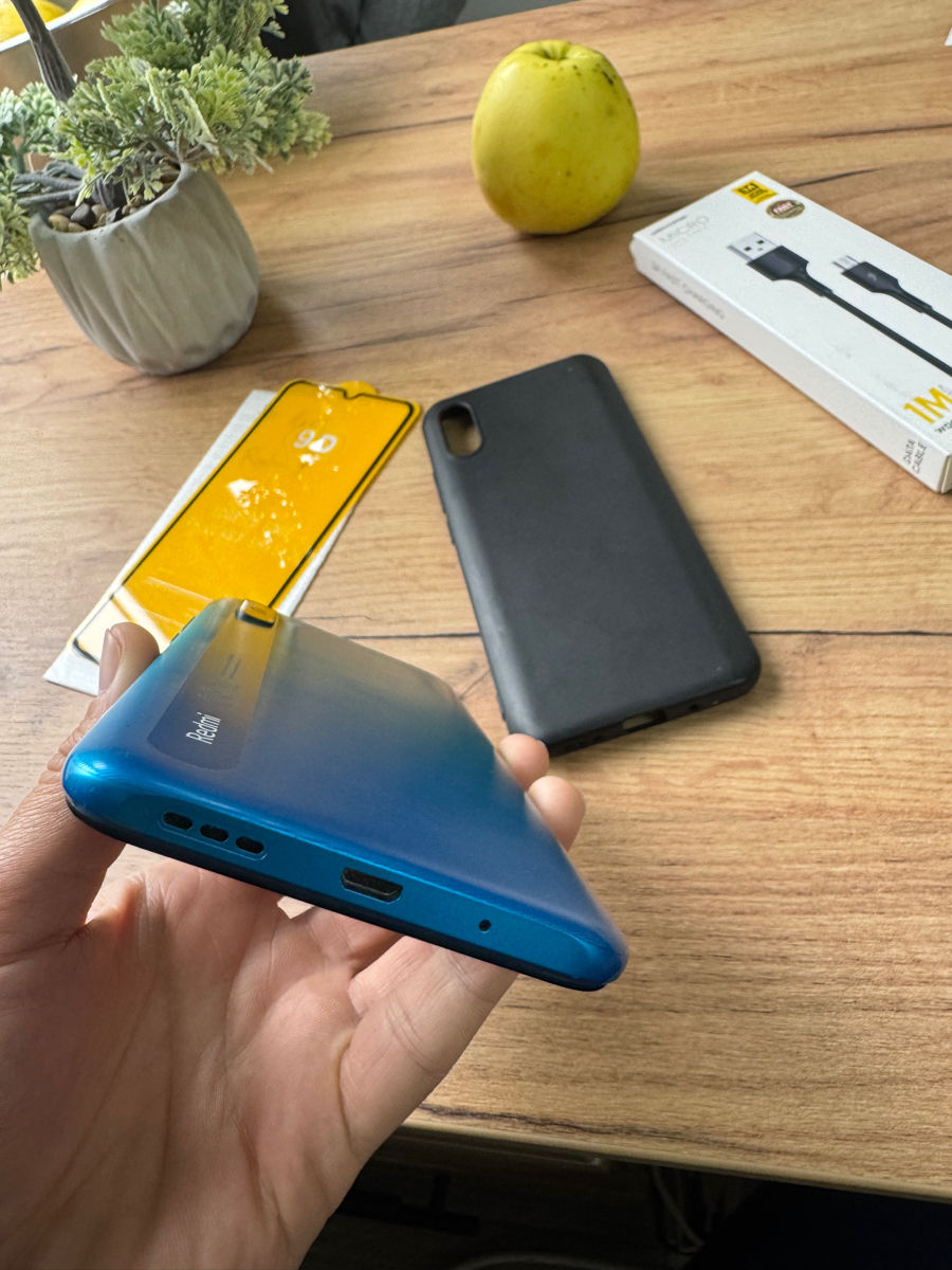 Xiaomi Redmi9 3/32gb ideal + husa , sticla de protectie , incarcator foto 1