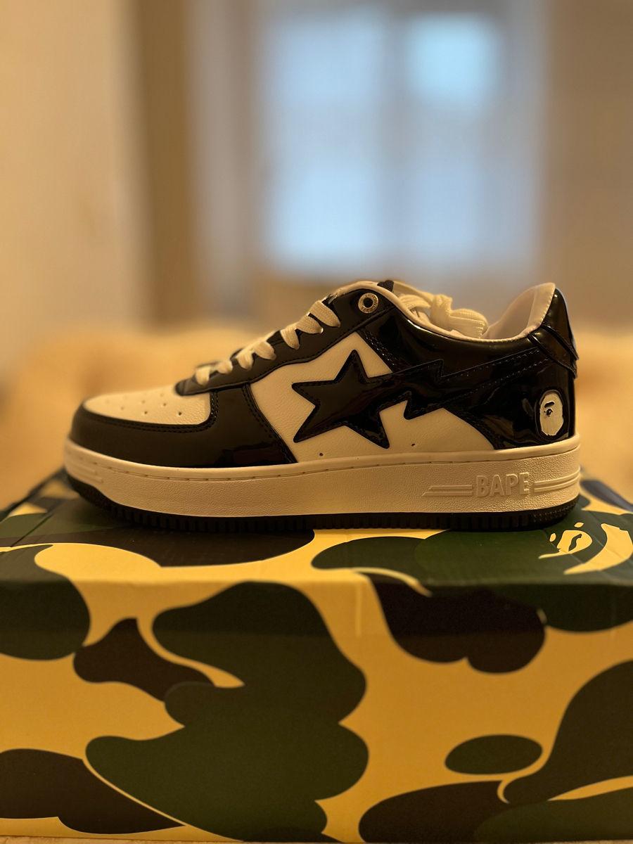 Bapesta Black cu Sac фото 2
