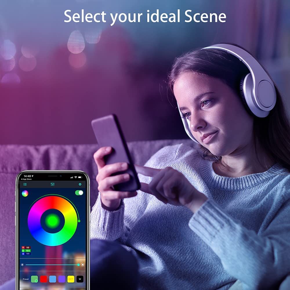 Banda LED 20/30m RGB cu aplicatie la telefon foto 1