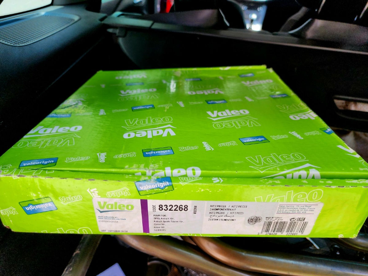 Opel Astra K EasyTronic сцепление и тормозные диски  фото 1