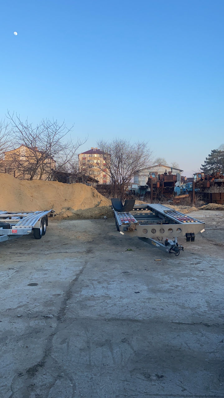 Трал в аредну - chirie tral dublu platforma laveta foto 0