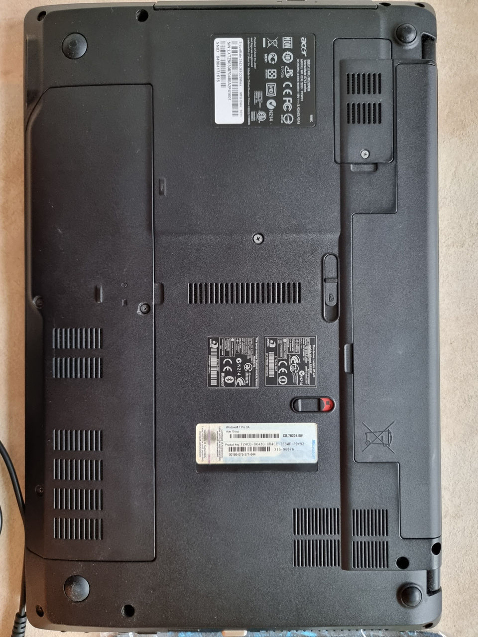 Acer TravelMate 5742