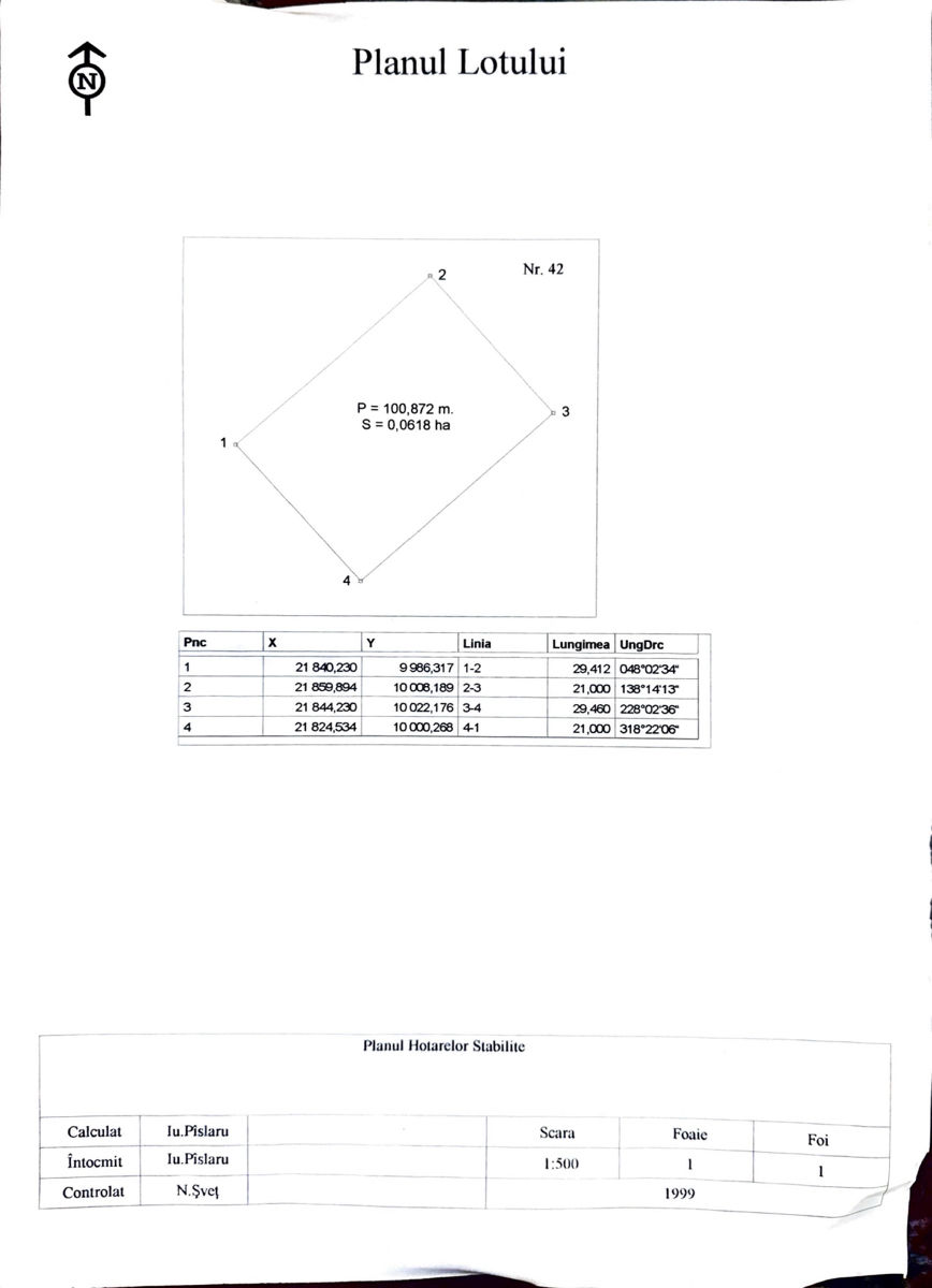 Lot de teren pentru constructii, Telecentru, Miorita (lot 42), foto 1