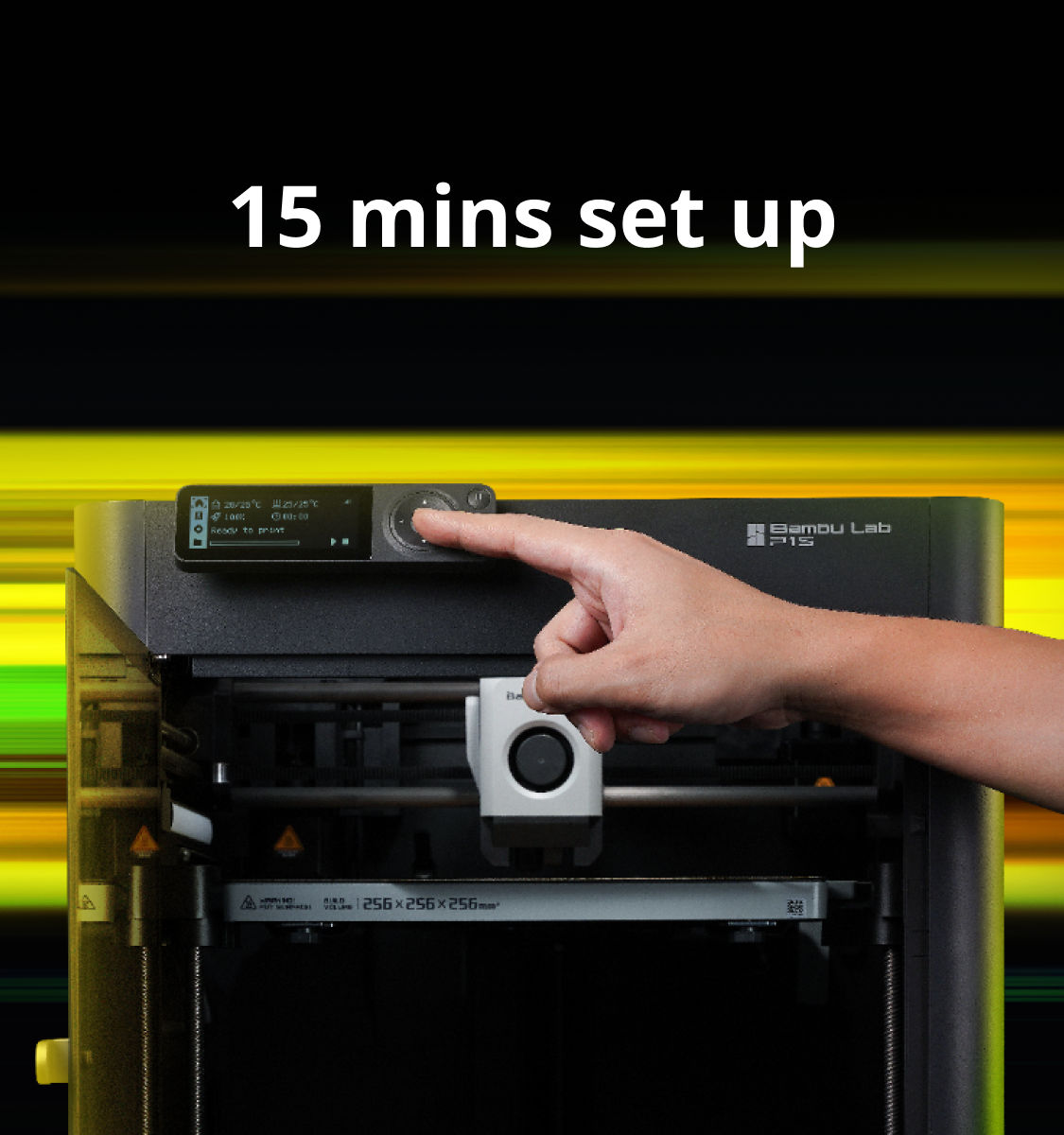 Bambu Lab P1S 3D Printer (NEW) foto 1