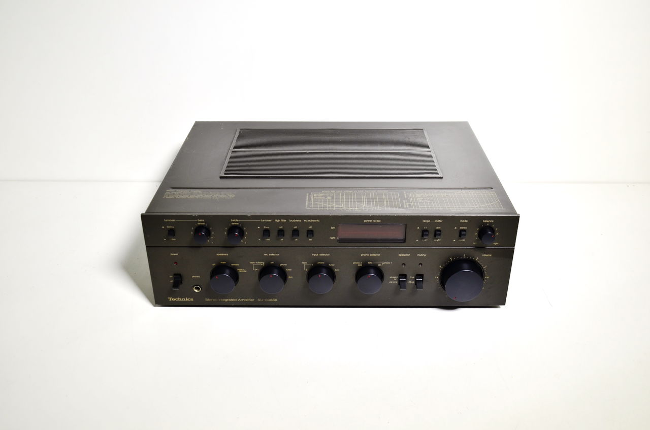 Technics SU-8088BK Очень мощный топовый усилок фото 1