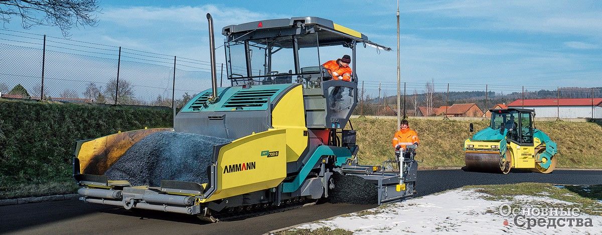 Асфальтоукладчик Ammann Aft 600-3 T4f фото 2