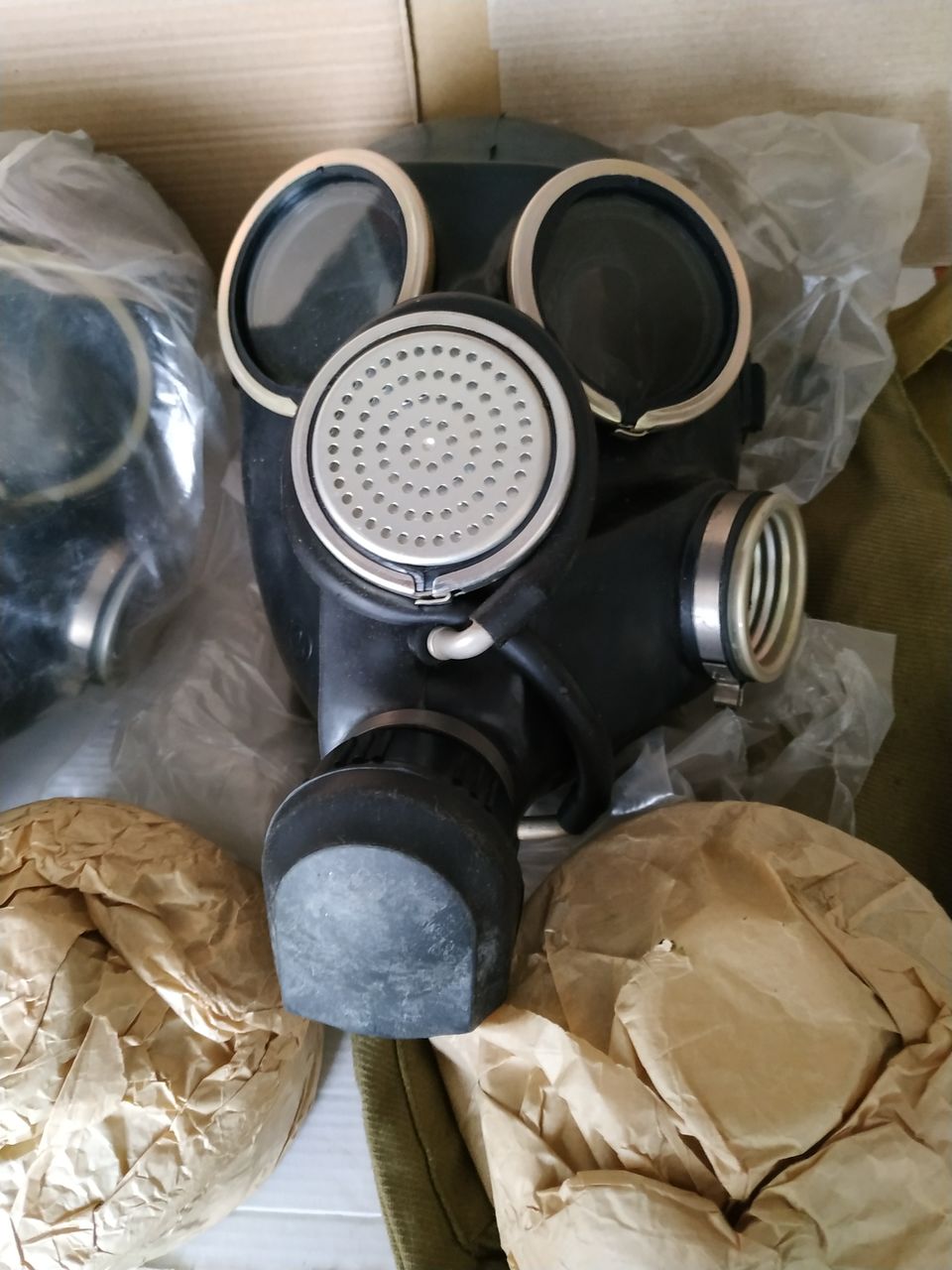 Противогазы СССР оригиналы.