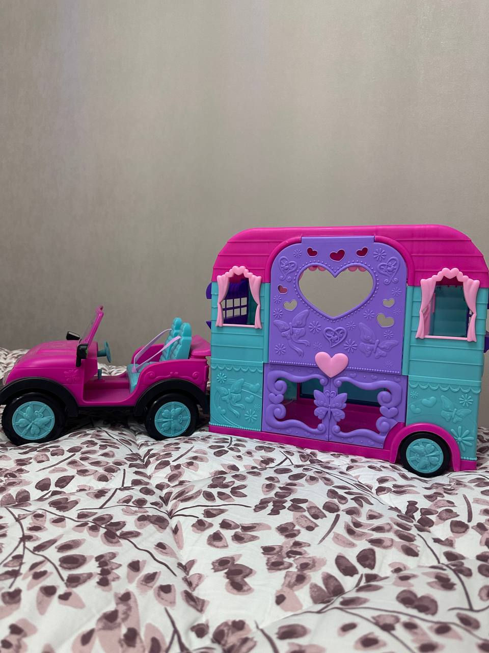 Sparkle Girlz Jeep & Caravan Doll Set фото 0