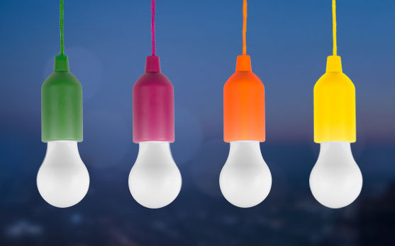 Мини-лампочка на батарейках