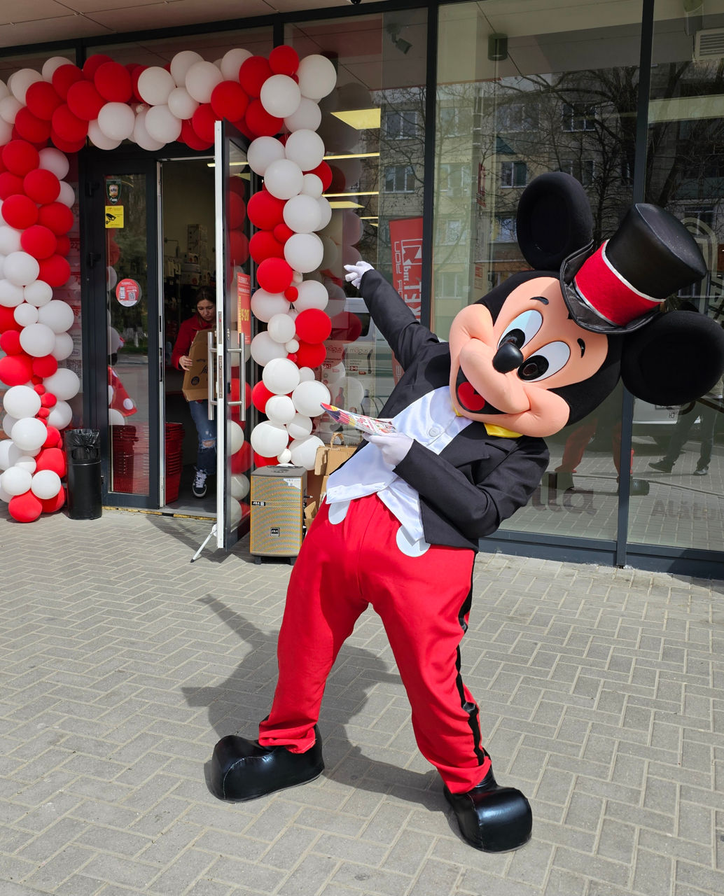 Mickey și Minnie Mouse / Микки и Минни маус аниматоры / animatori mascote Moldova foto 3