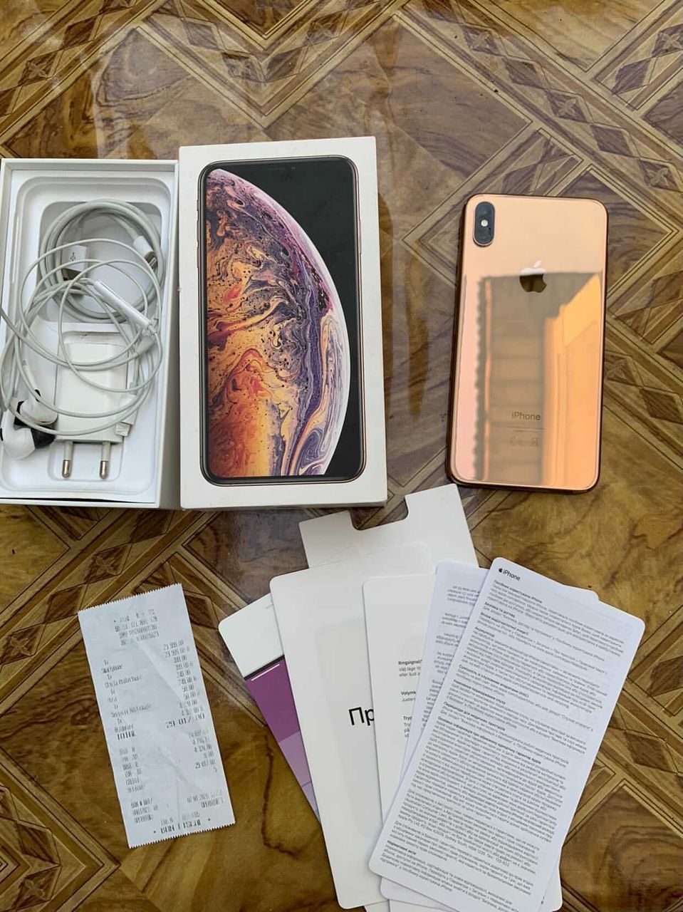 iphone xs max 256 gold