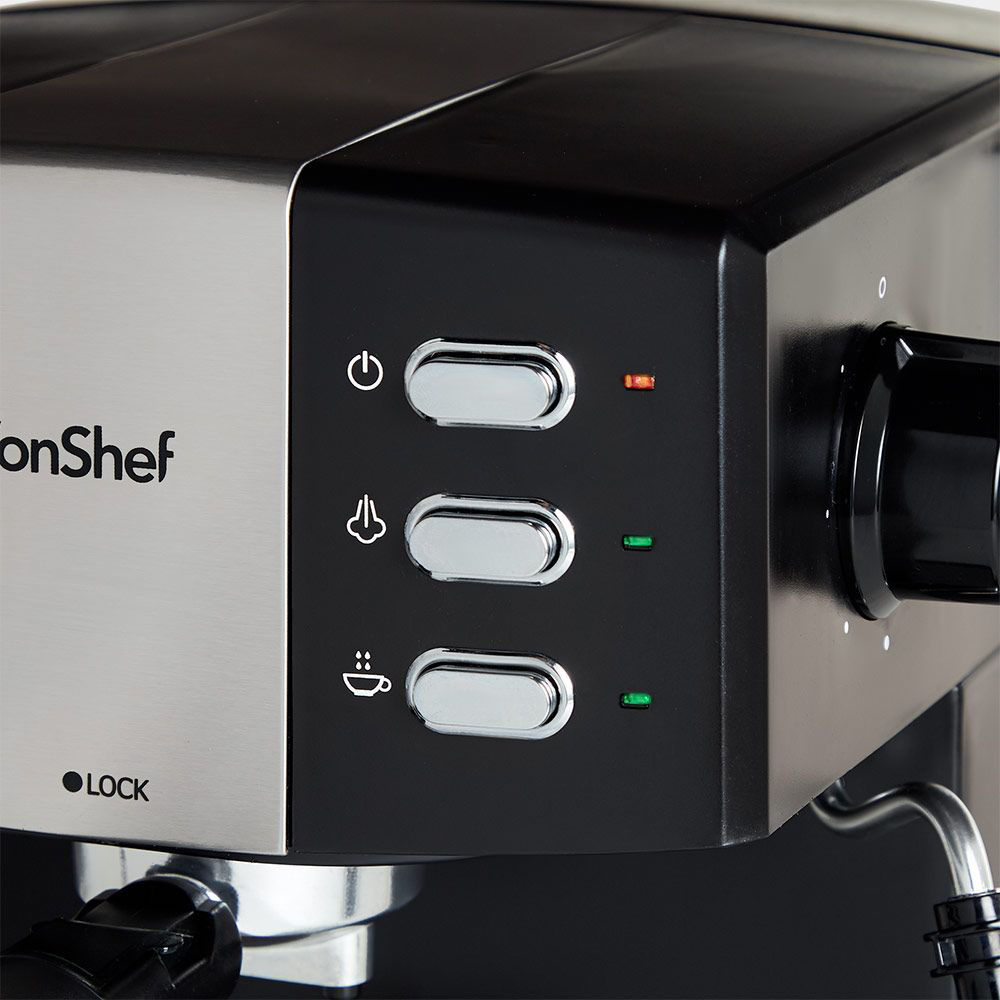 Aparat de cafea cu control manual VonShef 850W foto 2