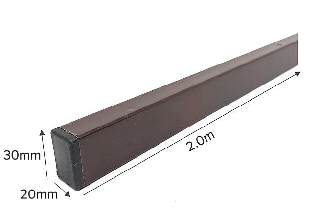 Capac plastic 30х20mm. foto 1