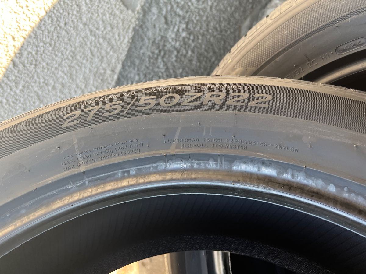 275/50 R22 Hankook Ventus S1 Evo3/ Доставка, livrare toata Moldova 2024 foto 7