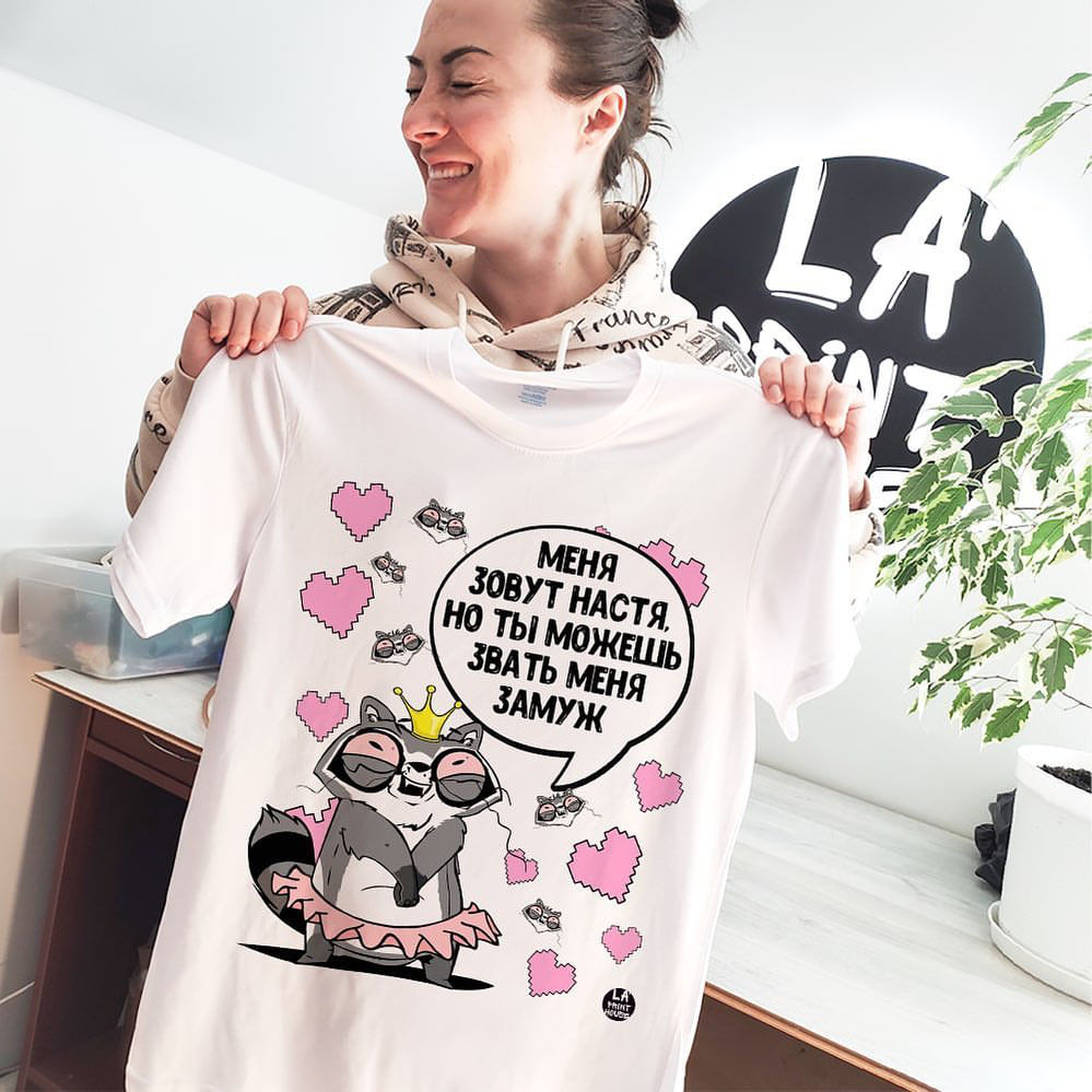 Футболки с печатью