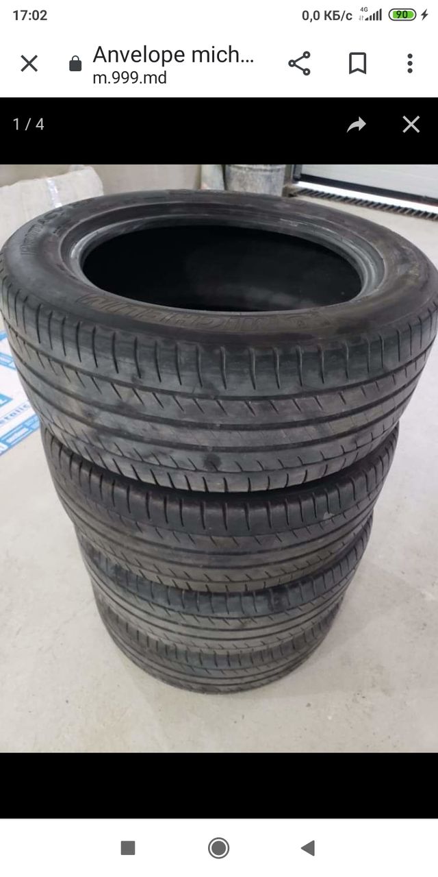 225 55 r17 michelin primacy 50-60*/* лето vara.